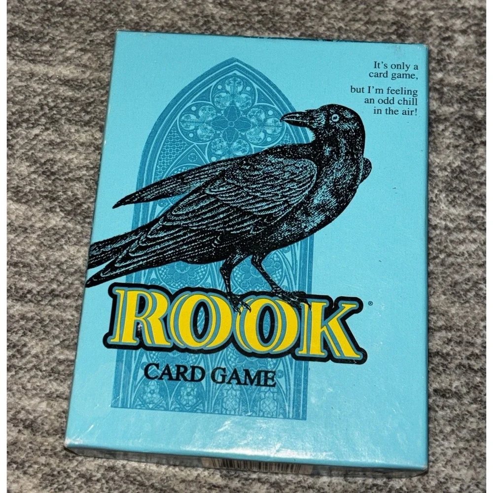 Rook Card Game 2001 Hasbro Parker Brothers Complete Cards Rule Book